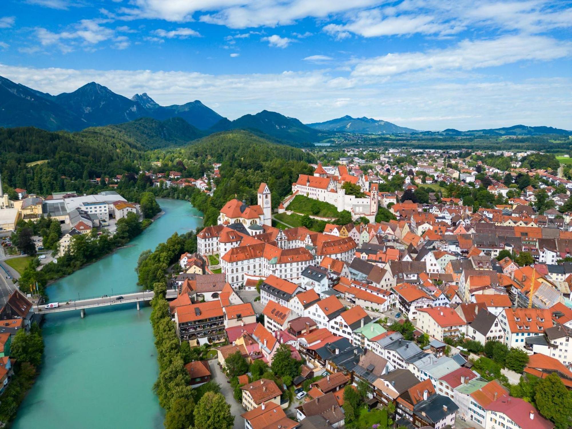 Chalet Im Haus Schlossblick Füssen Zewnętrze zdjęcie